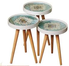 Available plain (shown) or with your choice of natural gemstone inlay in turquoise, red coral…. Turkish Tea And Coffee Table Set Turquoise Price In Saudi Arabia Souq Saudi Arabia Kanbkam