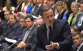 The weekly confrontation at prime minister's questions degenerated into acrimony as mr cameron challenged mr corbyn to withdraw a previous description. David Cameron Blasts Jeremy Corbyn At Prime Minister S Questions Daily Mail Online