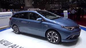 2016 Toyota Auris Hybrid Touring Sports Exterior And Interior Geneva Motor Show 2015 Toyota Auris Toyota Touring