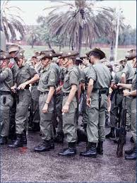 3 Rar At Torrens Parade Ground After Their March Through Adelaide Vietnam War Vietnam War Photos Anzac Soldiers