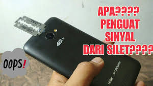 Ide Kreatif Dari Silet Membuat Penguat Sinyal Hp Life Hacks Indonesia Youtube