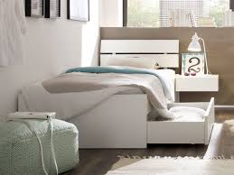 Einzelbett In Z B 100x200 Cm Mit Schubladen In Weiss Mocuba Bettdecke Einzelbett Bett Mit Schubladen