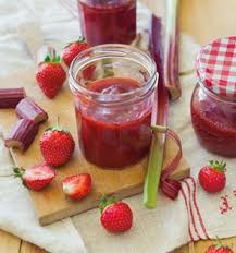 Recette Confiture Fraises Rhubarbe Vinaigre Balsamique Grand Frais Recette Fraise Rhubarbe Confiture Confiture Fraise