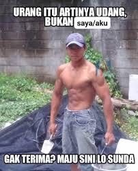 Kumpulan gambar lucu dan unik. Lagi Lagi Jawa Dan Sunda Perang Permasalahkan Gedang