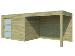 Pour une extension modulaire, le m² commence autour de 1700 euros / m² Gardenas Qbs I Abri De Jardin 300x210x218 Cm Extension Bois 300cm Hubo