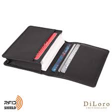 Free shipping on orders over $25 shipped by amazon. Diloro Rfid Leather Travel Trade Show Credit Card Wallet Diloro Leather