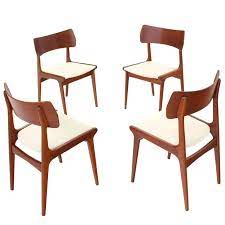 Like all pieces of the era, mcm. Set Of Four Danish Mid Century Modern Teak Dining Chairs For Sale At 1stdibs