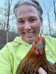 I know it may sound dumb to non-chicken people-but you all will understand.  My fav chicken is gone. (I'll know for sure in the morning). My whiting  true blue is definitely gone