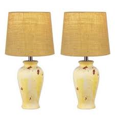 Shop the top 25 most popular 1 at the best prices! Square Burlap Table Lamps Lamps The Home Depot