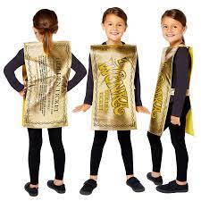 Free shipping on orders over $25 shipped by amazon. Child S Roald Dahl Golden Ticket Fancy Dress Costume Range Of Sizes Let S Party