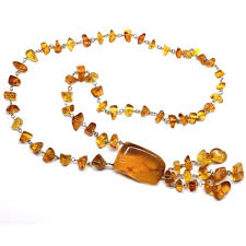 natural honey color baltic amber stones