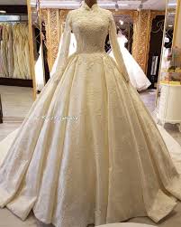 En Sik Tesettur Pileli Gelinlik Modelleri Tesettur Elbiseleri Ball Gowns Long Sleeve Ball Gowns Puffy Wedding Dresses