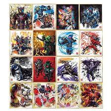 全部揃ってます 仮面ライダー 色紙art3 全16種セッ rakutenichiba 楽天 仮面ライダー 色紙 仮面ライダークロノス