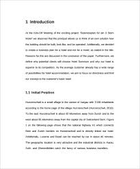 10+ concept proposal examples & samples in pdf. Business Plan Of Hotel
