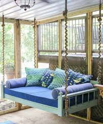 Maybe you would like to learn more about one of these? 22 Amazingly Diy Patio And Garden Swings Diy Porch Swing Bed Porch Swing Bed Hanging Beds