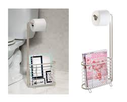 • wire magazine racks are sturdy and great for office settings or a minimalist. Idesign Forma Freestanding Bathroom Magazine Rack Holder Stand For Magazines And Papers Made Of Metal Matte Silver Buy Online In Guyana At Guyana Desertcart Com Productid 60029620
