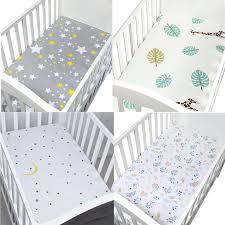 This mattress uses 3 layers of foam with an open cell design to promote air flow so that your baby can. 130cm 70cm 100 Cotton Crib Fitted Sheets Soft Baby Bed Mattress Covers Print Newborn Toddler Bedding Set Kids Mini Cot Sheet Sheets Aliexpress
