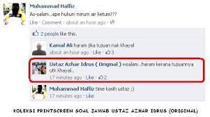 Check spelling or type a new query. Hukum Minum Air Ketum Ustaz Azhar Idrus Koleksi Printscreen Soal Jawab Ustaz Azhar Idrus Original Facebook