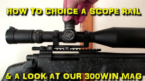 Maybe you would like to learn more about one of these? Remington 700 Long Range How To Select A Scope Base Youtube