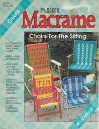 Macrame Chairs 1980s Macrame Patio Lawn Chair Folding Deck Etsy In 2020 Macrame Chairs Macrame Patterns Pattern Books