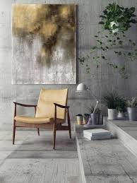 Largewall Art Original Abstract Painting For Decor Contemporary Wall Art Modern Art Extra Lar Concrete Walls Bedroom Concrete Walls Interior Concrete Interiors