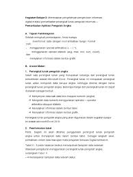 Perangkat aplikasi pengolah angka adalah program yang difungsikan untuk mengolah data berupa angka. Aplikasi Pengolah Angka