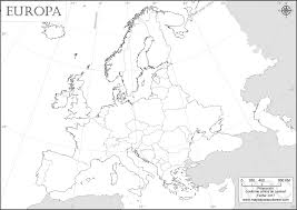 Mapa Europa Para Colorear