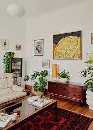 Bare Walls Decorate Your Rental With These 6 Landlord Approved Hacks Home Decor Mid Century Modern Living Room Decor