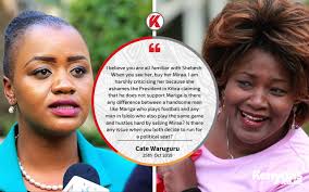 Cate Waruguru demolishes Shebesh with snide remarks: