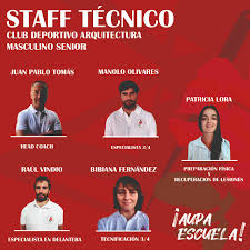 Staff Arquitectura rugby 2020/2021