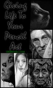 Only in the later stages of your work you can think of adding thicker, more intense ones. Giving Life To Your Pencil Art 45 Realistic Drawings