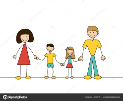 Ibu sebagai koki hebat dalam keluarga. Gambar Keluarga Bahagia