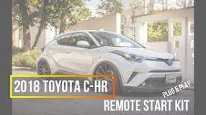 Toyota remote connect gives you more ways to manage your vehicle, including vehicle status alerts, remote start, and much more. 2018 Toyota C Hr Plug Play Remote Start H Key Youtube