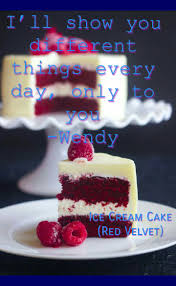 Wendy Ice Cream Cake Red Velvet Red Velvet Cake Recipe Velvet Cake Recipes Best Red Velvet Cake
