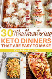 Best Keto Dinner Recipes Everyone On The Ketogenic Diet Needs To Try These Healthy Recipes For Dinner Are So Keto Dinner Keto Recipes Easy Keto Recipes Dinner