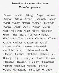 Now find african boy names starting with the letter j is not a tough task. Abu Muadh Taqweem On Twitter Selection Of Muslim Male Names All From Names Of Companions Source Al Isaaba Of Ibn Hajr Ø±Ø­Ù…Ù‡ Ø§Ù„Ù„Ù‡ Http T Co Bpzohmfols