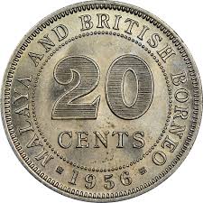 No one knows the real value especially if you are new. Malaya British Borneo 20 Cents Km 3 Prices Values Ngc