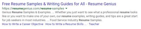 how to do a successful google resume search