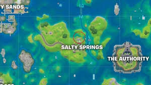 Where are the upgrade benches located on new fortnite map? Fortnite Season 3 Upgrade A Weapon At Salty Springs Gamer Tweak