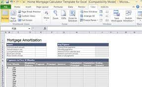 Home Mortgage Calculator Template For Excel