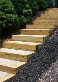 Schritte Im Freien Gartentreppe Garten Stufen Garten