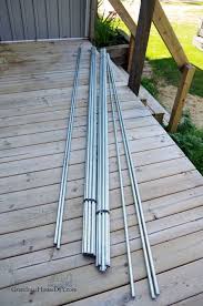 However, after a few years dave figured he should install a railing to make the steps safer and easier to use. Diy Inexpensive Deck Rails Out Of Steel Conduit Easy To Do Diy Deck Deck Railing Diy Wire Deck Railing