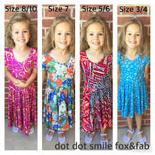 Dot Dot Smile Classic Cap Sleeve Dress Size Reference Model