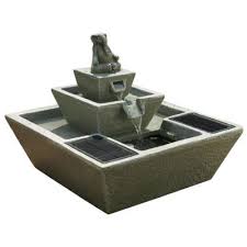 Water fountains add a calming, tranquil element to your home. Smart Solar Fountains Outdoor Decor The Home Depot