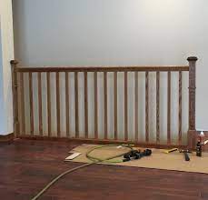 I'll presume you mean that you would like the vertical balusters to be parallel to each other and the railing posts and this. How To Install Railing Over A Stair Opening Ez Hang Door