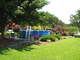 Landscaping Above Ground Pool Ideas Randolph Indoor And Outdoor Design