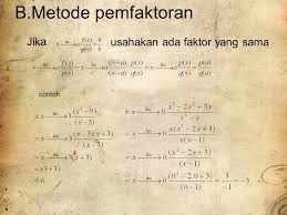 Contoh Soal Limit Fungsi
