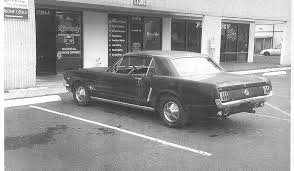 Image result for Raven Black 1964 Mustang
