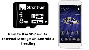 Sd card as internal storage. How To Use Sd Card As Internal Storage On Android 2020