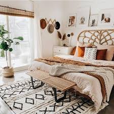 Colors Design Gallery Wall Debate On The Headboard Probably No Bench At The End In 2020 Room I Bohemian Bedroom Decor Boho Bedroom Decor Boho Room